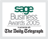 sage business awards 2005, in partnership with the daily telegraph